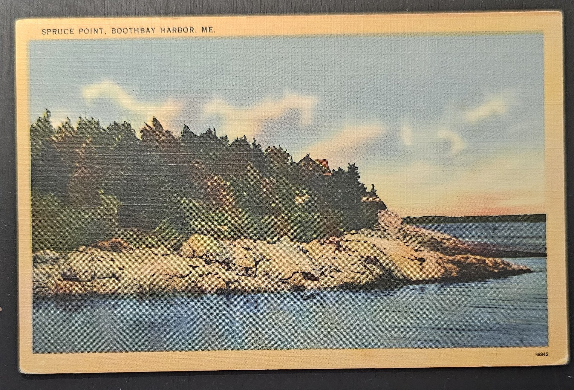 (image for) postcard USA - ME - Maine #0024